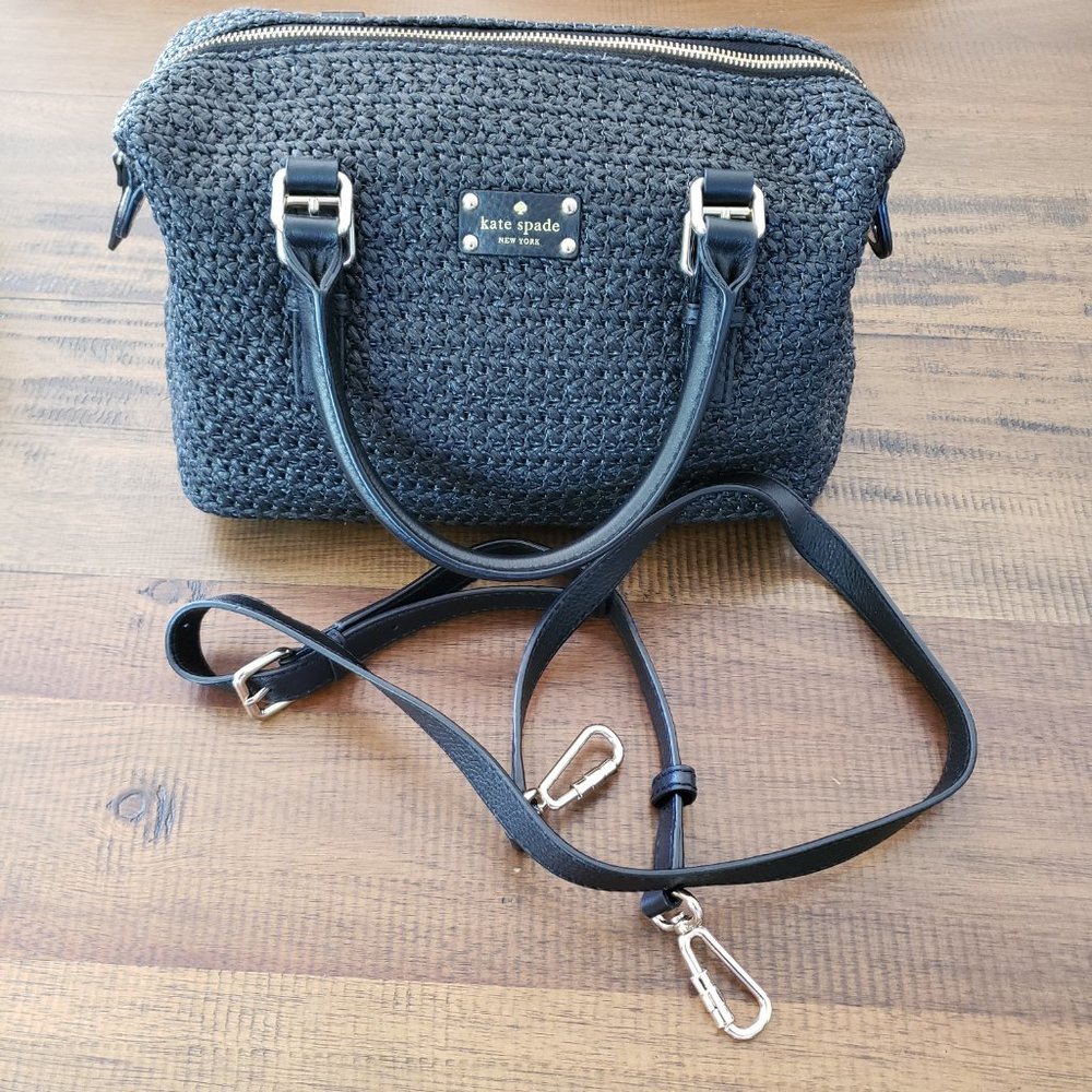 Kate Spade tweed satchel